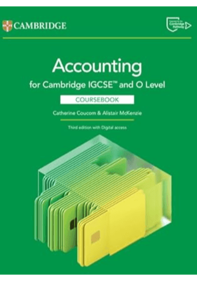 ACCOUNTING FOR CAMBRIDGE IGCSE AND O LEVEL COU 3ED