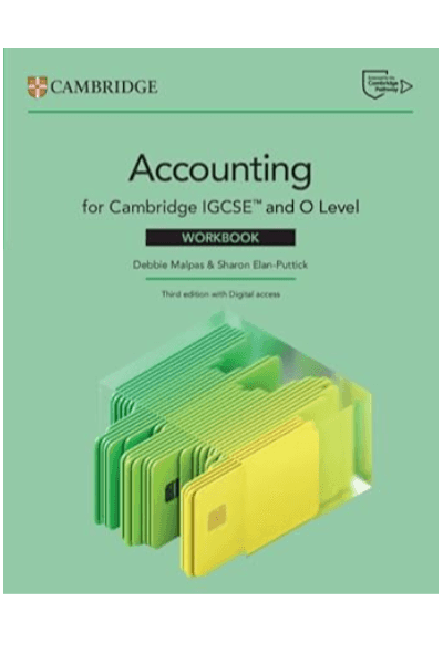 ACCOUNTING FOR CAMBRIDGE IGCSE AND O LEVEL - WB 3E