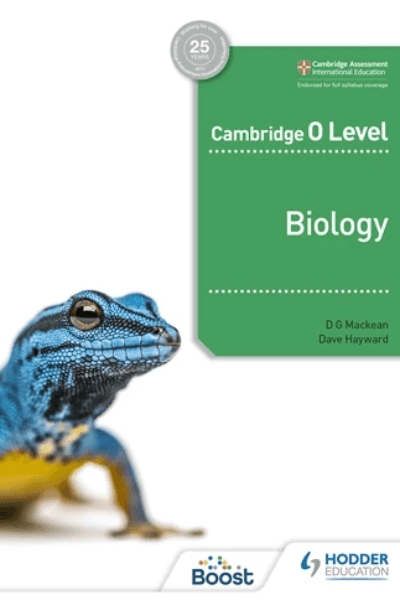 CAMBRIDGE O LEVEL BIOLOGY