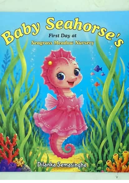 BABY SEAHORSES FIRST DAY AT SEAGRASS MEADOW NURSER